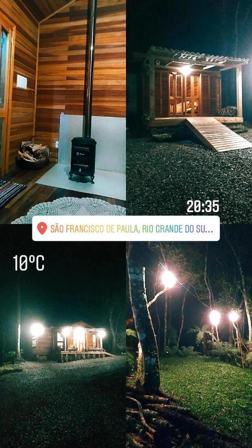 Morada Do Xaxim - Chale Xaxim Villa São Francisco de Paula Exterior foto